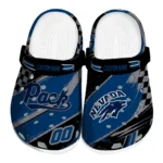 Nevada Wolf Pack Clogs - Personalized Circuit Geometry Blue Black 1 Nevada Wolf Pack Clogs – Personalized Circuit Geometry Blue Black 1