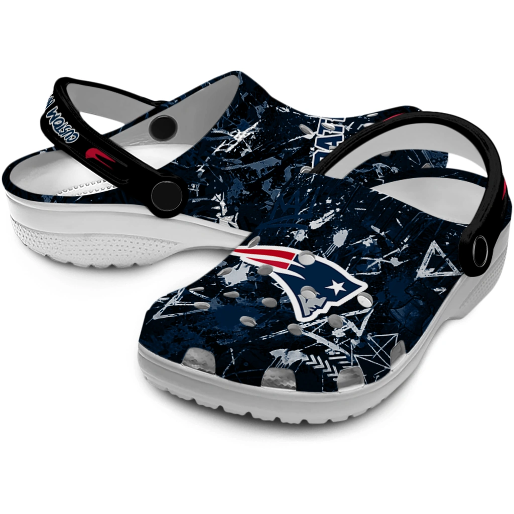 new-england-patriots-clog-customized-graffiti-burst-blue-black-high-quality.webp