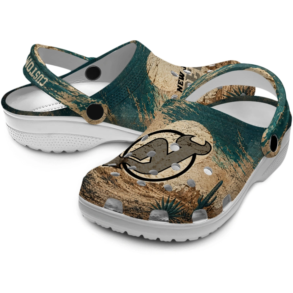 new-jersey-devils-clog-custom-cracked-landscape-fir-green-beige-high-quality.webp