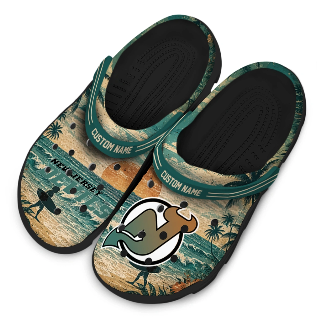 new-jersey-devils-clog-customized-wave-scene-fir-green-latest-model.webp