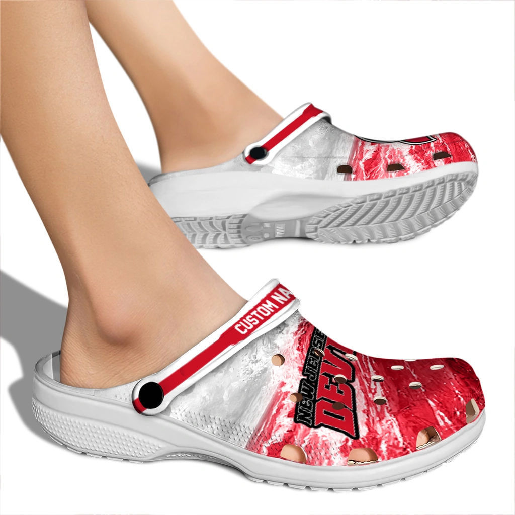new-jersey-devils-clog-personalized-wave-swirl-red-white-fashion-forward.webp