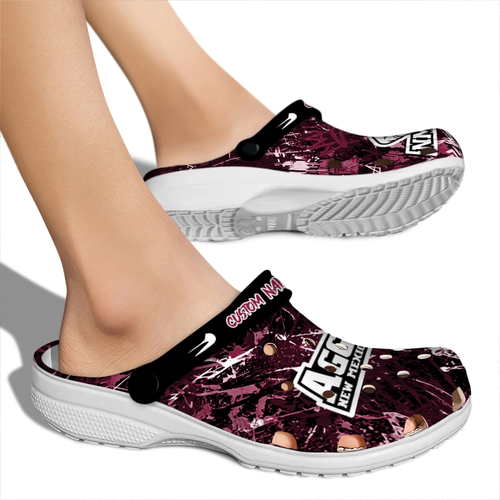 new-mexico-state-aggies-clog-custom-graffiti-burst-crimson-black-fashion-forward.webp