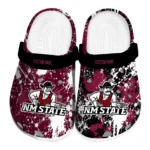 New Mexico State Aggies Clogs - Personalized Splatter Splash Crimson Black 1 new-mexico-state-aggies-clog-personalized-splatter-splash-crimson-black-best-selling.webp