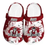 New Mexico State Aggies Clogs Splatter Graphics Best Selling