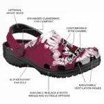 New Mexico State Aggies Clogs Splatter Graphics Best Selling