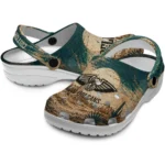 new-orleans-pelicans-clog-customized-cracked-landscape-fir-green-beige-best-selling.webp