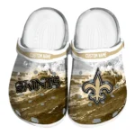 New Orleans Saints Clogs - Personalized Wave Swirl Gold White 1 new-orleans-saints-clog-personalized-wave-swirl-gold-white-best-selling.webp