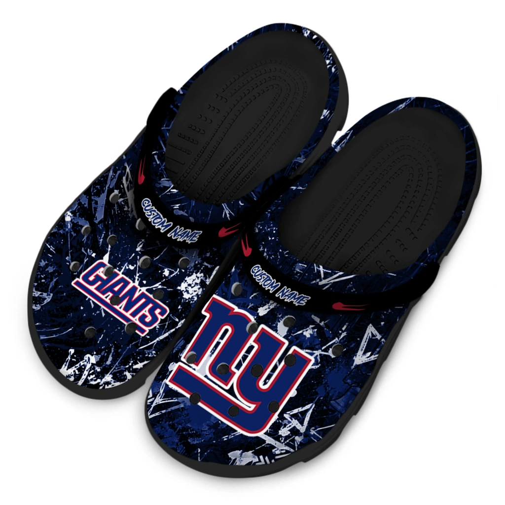 new-york-giants-clog-custom-graffiti-burst-blue-black-latest-model.webp