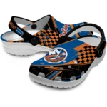 new-york-islanders-clog-custom-checkered-streaks-blue-black-best-selling.webp