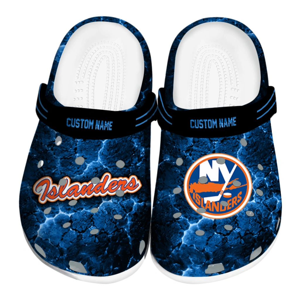 new-york-islanders-clog-personalized-cracked-energy-blue-black-best-selling.webp new york islanders clog personalized cracked energy blue black best selling