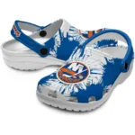 New York Islanders Clogs Splatter Graphics Best Selling