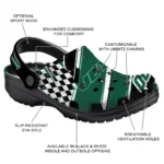 New York Jets Clogs – Personalized Circuit Geometry Green Black 1