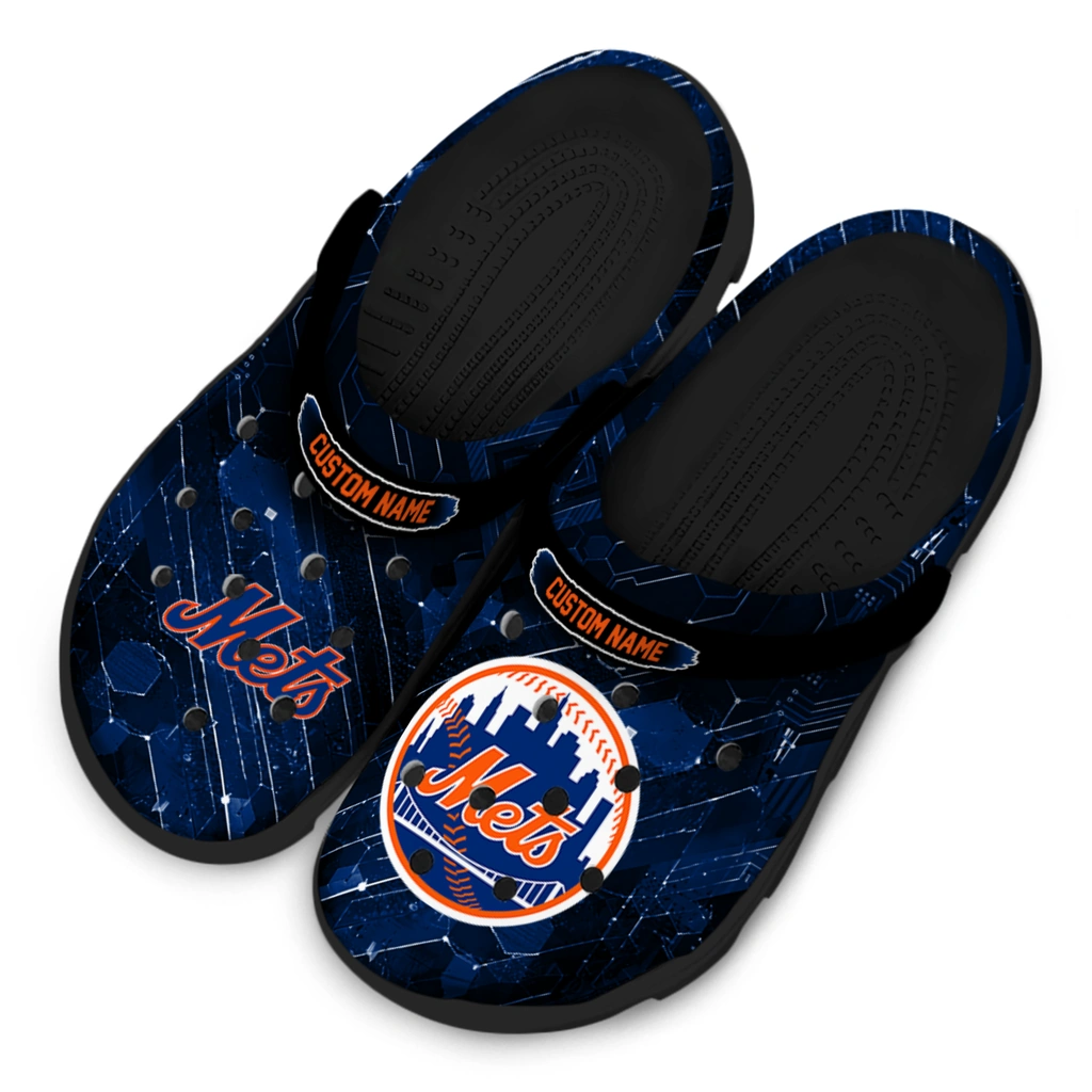 new-york-mets-clog-customized-circuit-geometry-blue-black-latest-model.webp