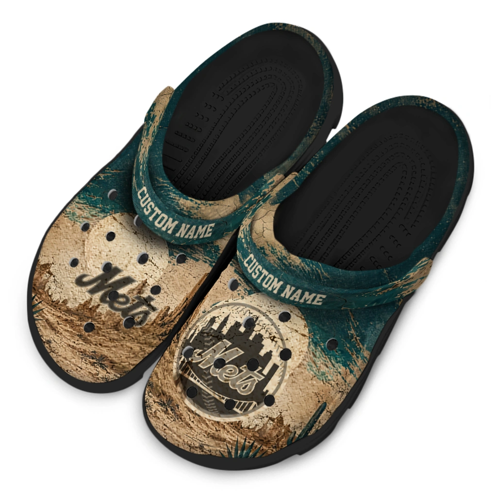 new-york-mets-clog-customized-cracked-landscape-fir-green-beige-latest-model.webp