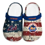 New York Mets Clogs - Customized Distressed Stripes Blue Red Blue 1 new-york-mets-clog-customized-distressed-stripes-blue-red-blue-best-selling.webp