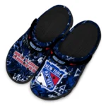 new-york-rangers-clog-customized-graffiti-burst-blue-black-best-selling.webp