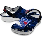 new-york-rangers-clog-personalized-circuit-geometry-blue-black-best-selling.webp