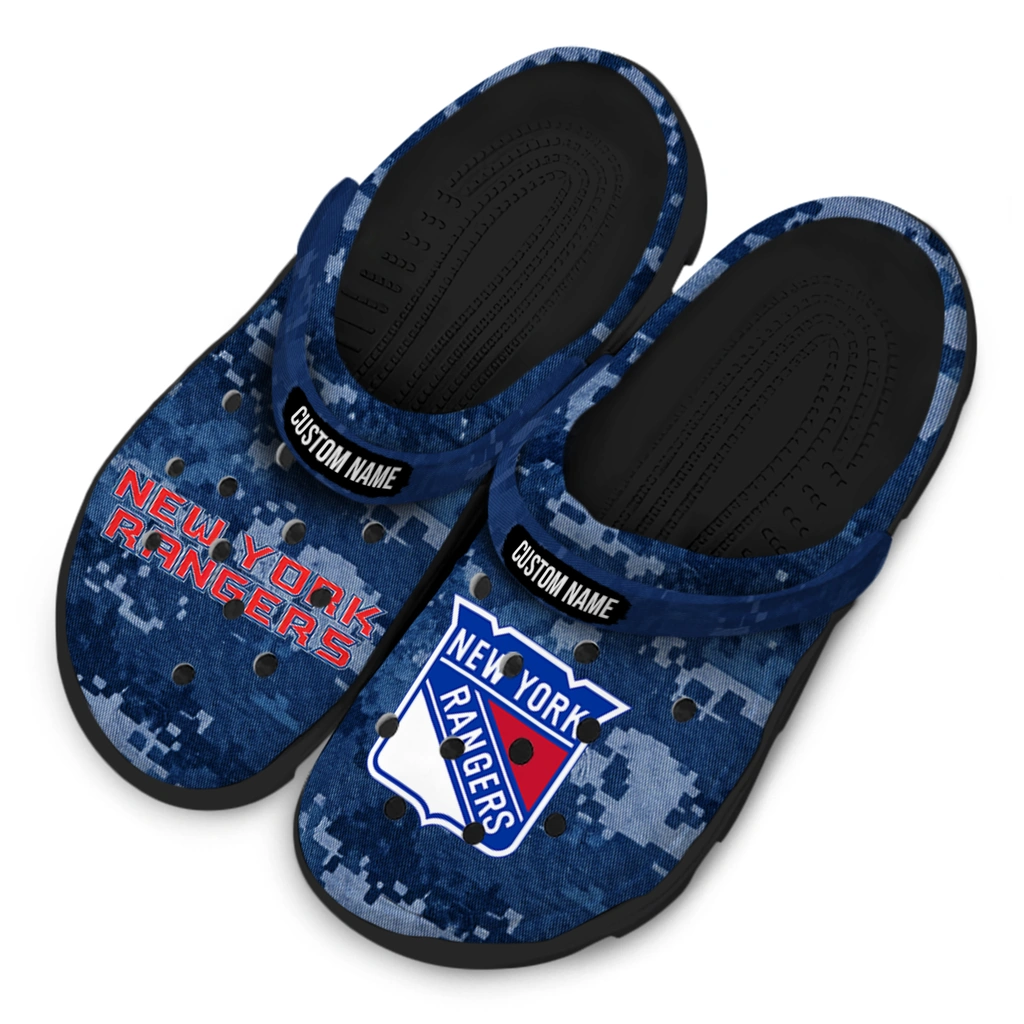 new-york-rangers-clog-personalized-digital-camo-blue-latest-model.webp