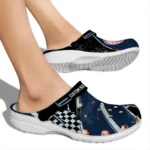 new-york-yankees-clog-customized-checkered-streaks-navy-black-best-selling.webp