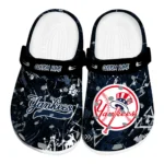 New York Yankees Clogs - Customized Graffiti Burst Navy Black 1 new-york-yankees-clog-customized-graffiti-burst-navy-black-best-selling.webp
