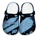 north-carolina-tar-heels-clog-personalized-checkered-streaks-light-blue-black-best-selling.webp