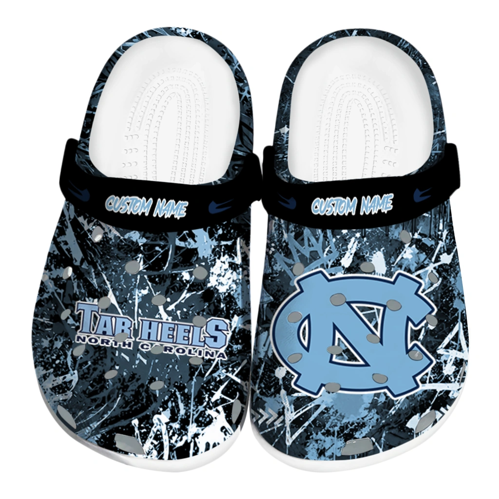 north-carolina-tar-heels-clog-personalized-graffiti-burst-light-blue-black-best-selling.webp north carolina tar heels clog personalized graffiti burst light blue black best selling