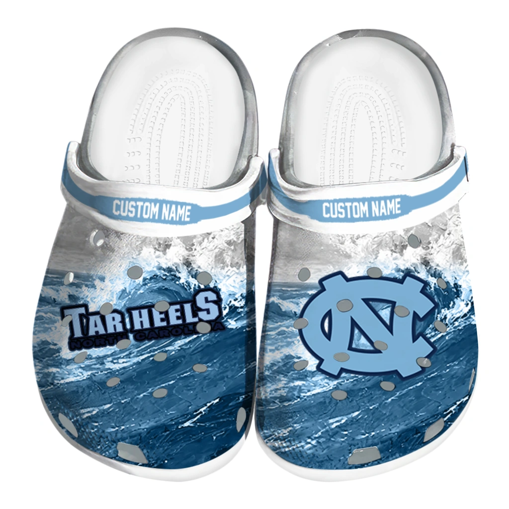 north-carolina-tar-heels-clog-personalized-wave-swirl-light-blue-white-best-selling.webp north carolina tar heels clog personalized wave swirl light blue white best selling