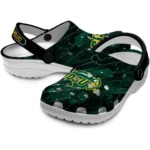 north-dakota-state-bison-clog-customized-circuit-geometry-green-black-best-selling.webp