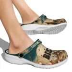 north-dakota-state-bison-clog-customized-cracked-landscape-fir-green-beige-best-selling.webp
