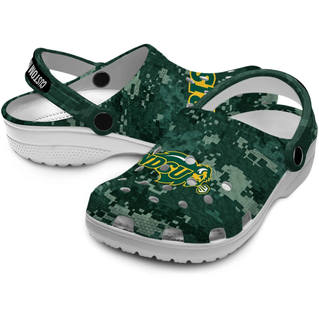 north-dakota-state-bison-clog-customized-digital-camo-green-high-quality.webp