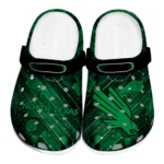 North Texas Mean Green Clogs - Customized Circuit Geometry Green Black 1 north-texas-mean-green-clog-customized-circuit-geometry-green-black-best-selling.webp