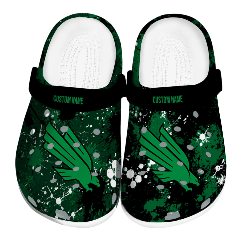 north-texas-mean-green-clog-personalized-splatter-splash-green-black-best-selling.webp north texas mean green clog personalized splatter splash green black best selling