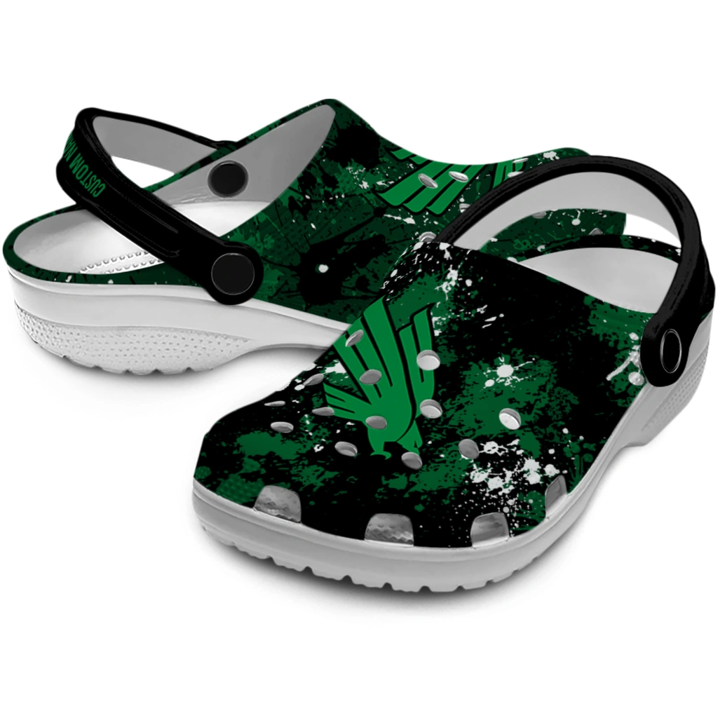 north-texas-mean-green-clog-personalized-splatter-splash-green-black-high-quality.webp