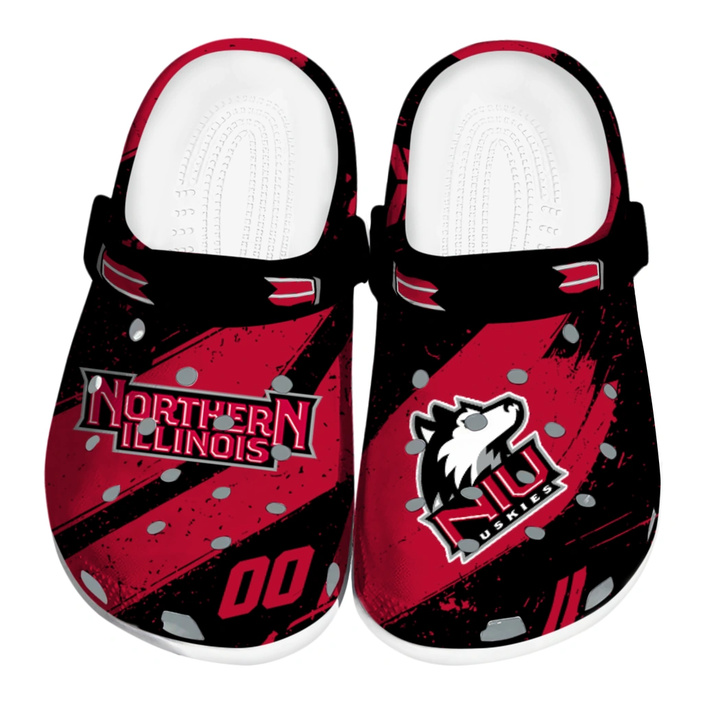 northern-illinois-huskies-clog-customized-checkered-streaks-red-black-best-selling.webp northern illinois huskies clog customized checkered streaks red black best selling