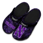 northwestern-wildcats-clog-custom-circuit-geometry-purple-black-best-selling.webp