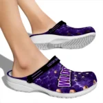 northwestern-wildcats-clog-customized-cracked-energy-purple-black-best-selling.webp