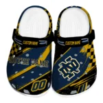 notre-dame-fighting-irish-clog-custom-checkered-streaks-navy-black-best-selling.webp