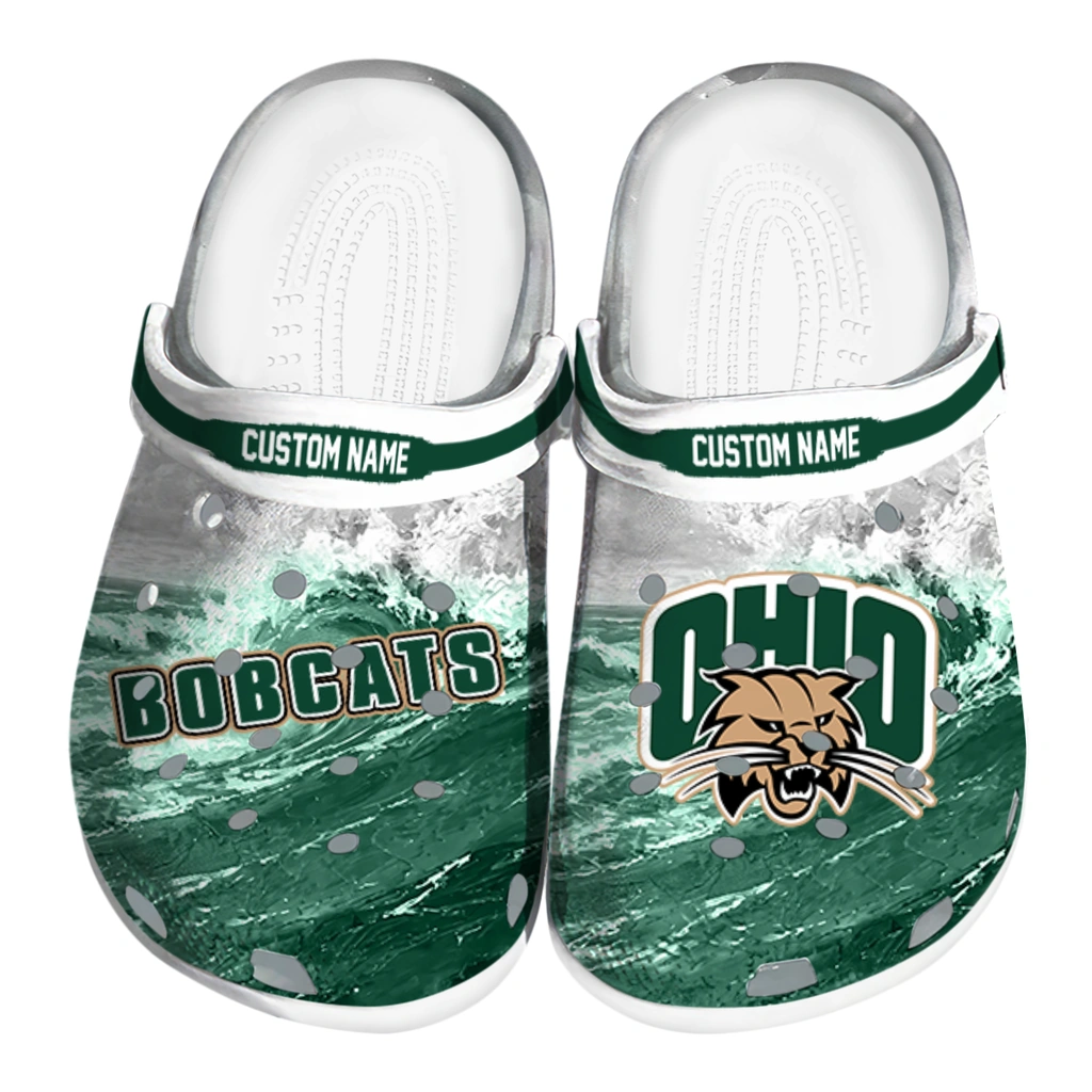 ohio-bobcats-clog-personalized-wave-swirl-green-white-best-selling.webp ohio bobcats clog personalized wave swirl green white best selling