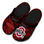 ohio-state-buckeyes-clog-personalized-circuit-geometry-scarlet-black-best-selling.webp