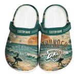 Oklahoma City Thunder Clogs - Customized Wave Scene Fir Green 1 oklahoma-city-thunder-clog-customized-wave-scene-fir-green-best-selling.webp