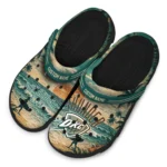 oklahoma-city-thunder-clog-customized-wave-scene-fir-green-best-selling.webp