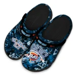oklahoma-city-thunder-clog-personalized-graffiti-burst-blue-black-best-selling.webp