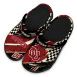 oklahoma-sooners-clog-custom-checkered-streaks-crimson-black-best-selling.webp