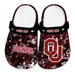 oklahoma-sooners-clog-custom-graffiti-burst-crimson-black-best-selling.webp