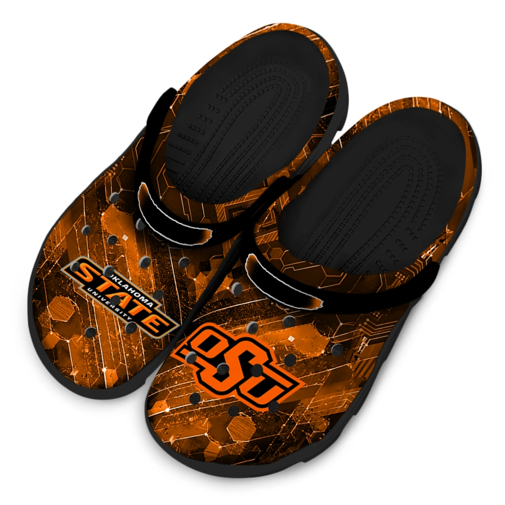 oklahoma-state-cowboys-clog-custom-circuit-geometry-orange-black-latest-model.webp