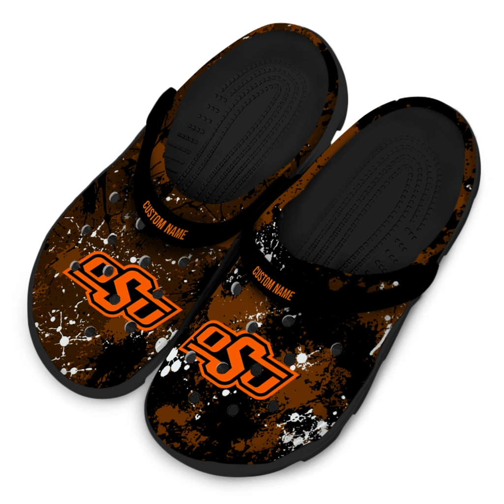 oklahoma-state-cowboys-clog-customized-splatter-splash-orange-black-latest-model.webp