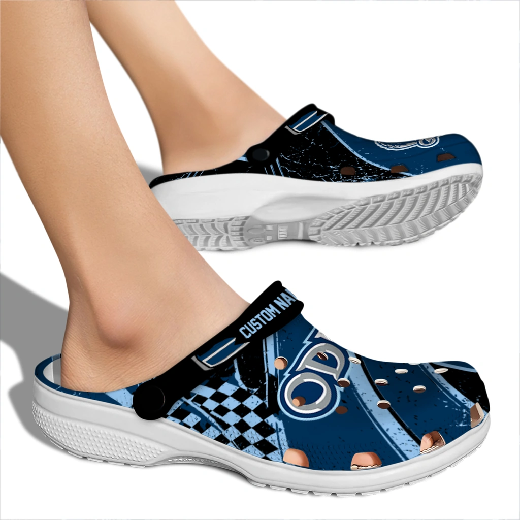 old-dominion-monarchs-clog-custom-checkered-streaks-blue-black-fashion-forward.webp
