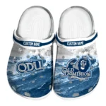 Old Dominion Monarchs Clogs - Custom Wave Swirl Blue White 1 old-dominion-monarchs-clog-custom-wave-swirl-blue-white-best-selling.webp