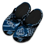 Old Dominion Monarchs Clogs – Customized Circuit Geometry Blue Black 1