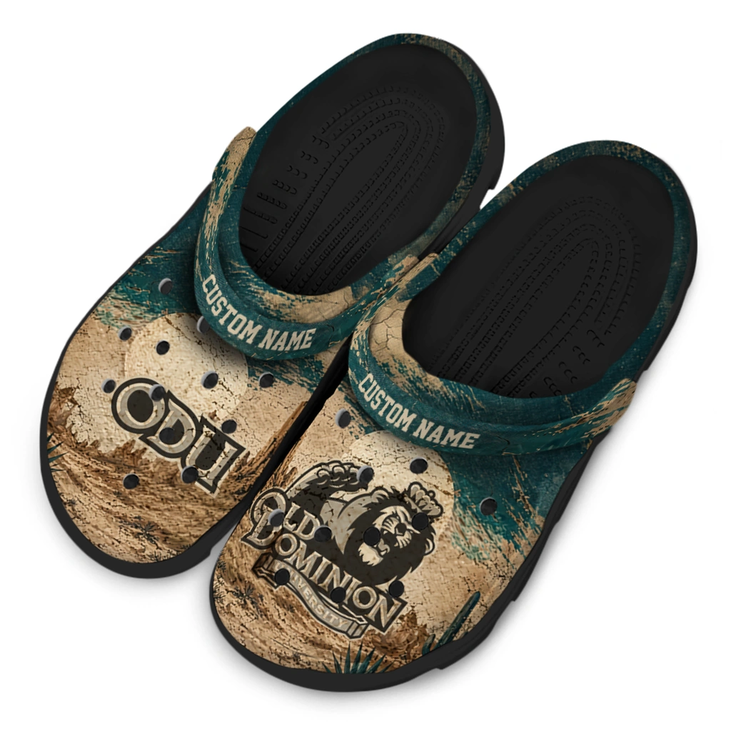 old-dominion-monarchs-clog-customized-cracked-landscape-fir-green-beige-latest-model.webp